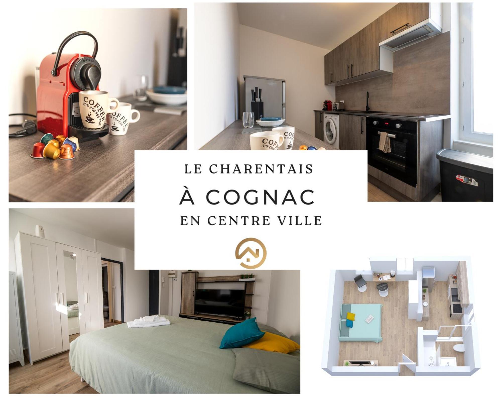 Le Charentais #Confort #Rdc Cognac Exterior photo